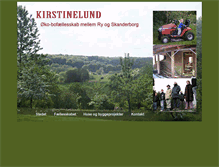 Tablet Screenshot of kirstinelund.dk